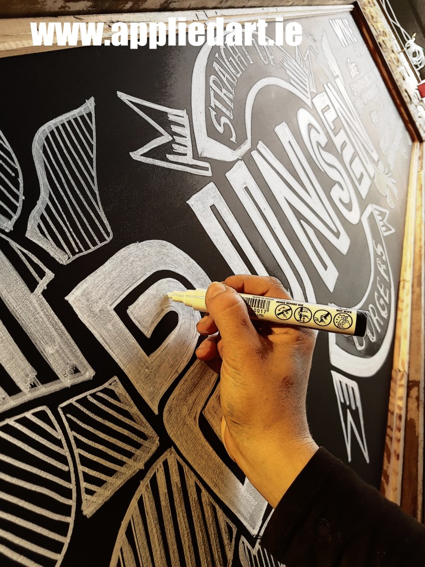 a a chalk board for business design appliedart.ie klaudia pawlowska designer ireland dublin artist muralist (39)