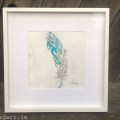feather painting dublin artist painting order www.appliedart.ie klaudia pawlowska dublin&nbsp;ireland