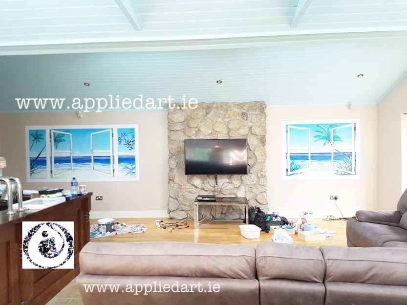 mural artist dublin ireland klaudia pawlowska byrne applied art ie local artist dublin tallaght logos painted gaa logo st marys saggart painted crests painted logos (8)