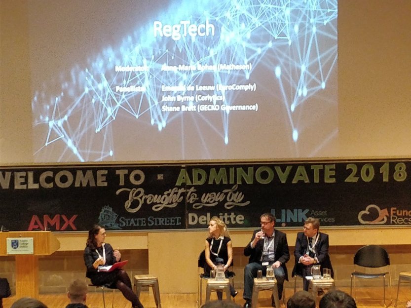 adminovate 2018 Klaudia Pawlowska Byrne artist chalk art event chalk board art comission art dublin aireland event sign