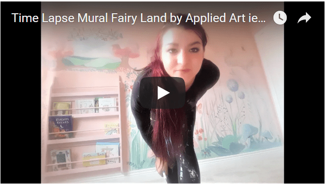 klaudia pawlowska appliedart mural time lapse video dublin ireland