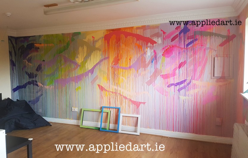 wall decoration dublin ireland artist murals ireland designetr klaudia pawlowska byrne artist mural painting