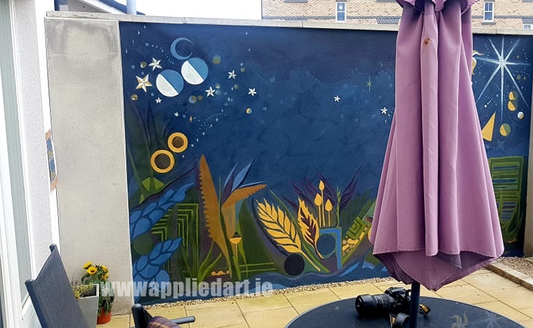 Klaudia byrne artist dublin applied art ireland dublin klausia artist saggart locl artist newcastle tallaght artist painter muralsit ireland mural mural art (11)