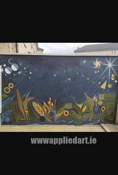 Klaudia byrne artist dublin applied art ireland dublin klausia artist saggart locl artist newcastle tallaght artist painter muralsit ireland mural mural art (17)