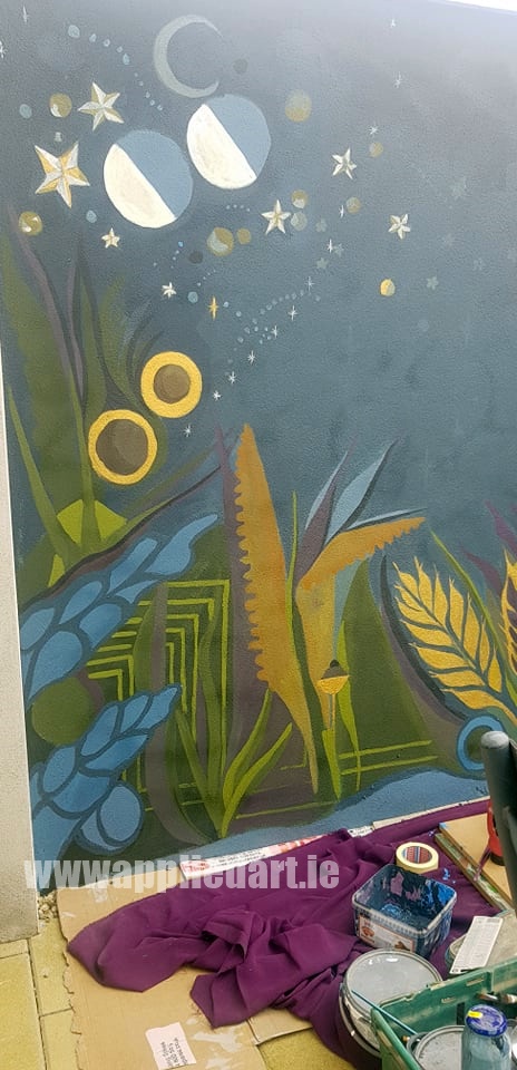 Klaudia byrne artist dublin applied art ireland dublin klausia artist saggart locl artist newcastle tallaght artist painter muralsit ireland mural mural art (18)